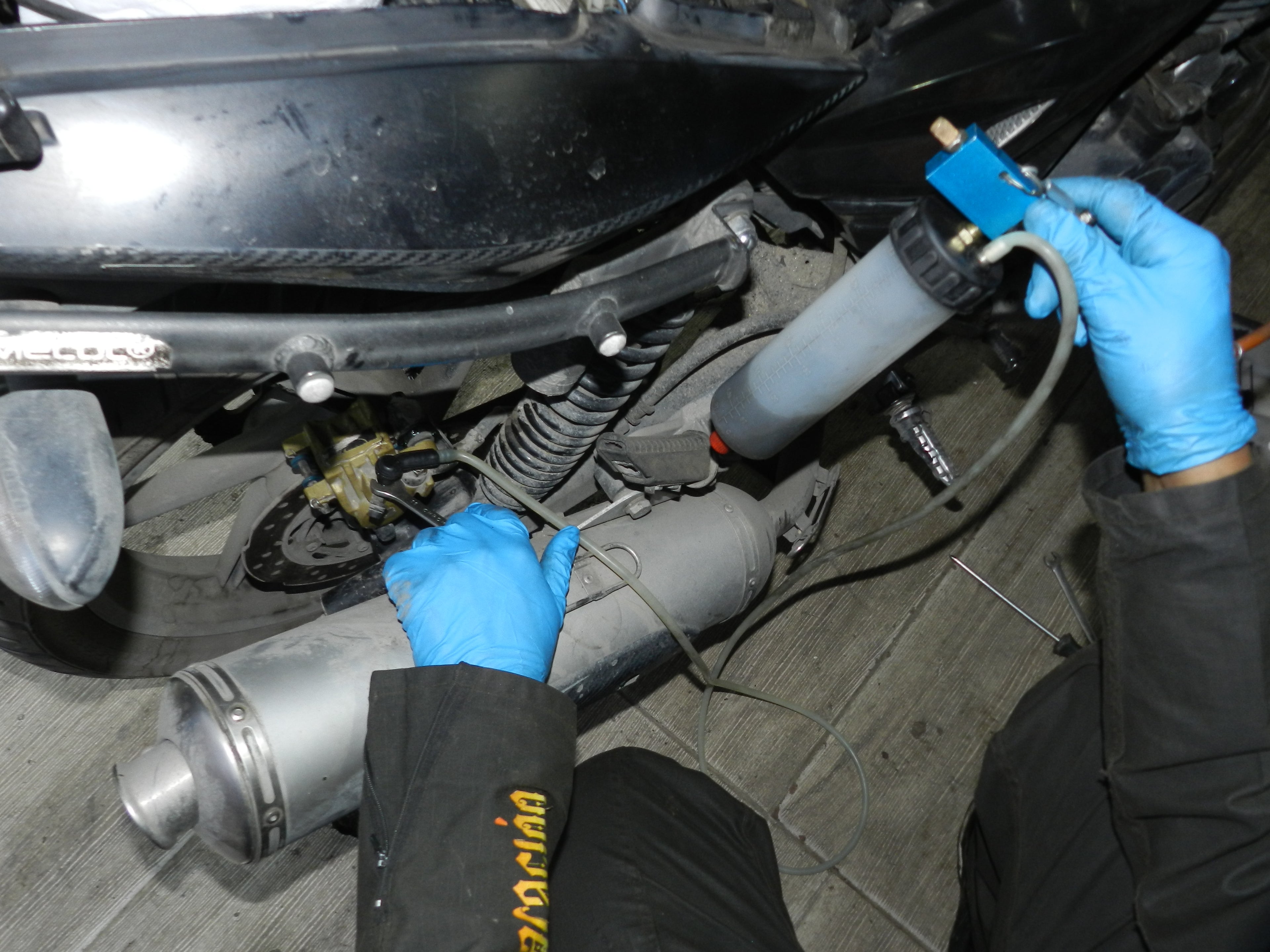 SERVICIO DE PURGA DE FRENOS