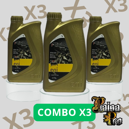 ACEITE ENI - RIDE SPECIAL 20W-50.