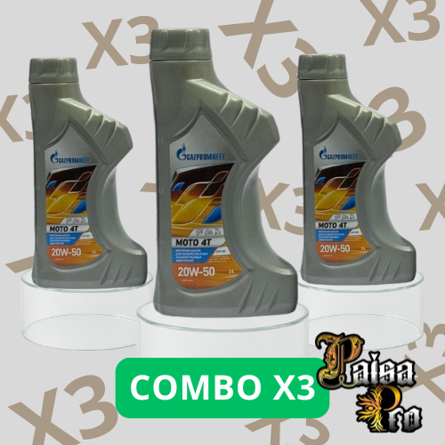 ACEITE GAZPROMNEFT 4T 20W-50 MINERAL 1L