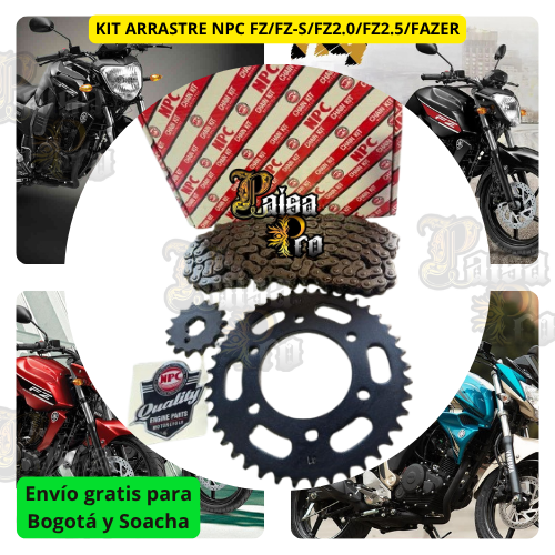 KIT ARRASTRE FZ/FZ-S/FZ2.0/FZ2.5/FAZER