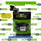 PASTILLAS FRENO 10294 KROSS PARA MOTO BAJAJ PULSAR 200 , 220 / YAMAHA YBR 125 D / KTM MX 380 , 500 / HONDA XL 200 / SUSUKI DR 650