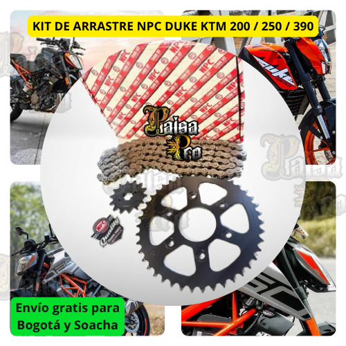 KIT ARRASTRE DUKE 200 / 250 / 390 NPC