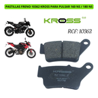 PASTILLAS FRENO 10362 KROSS PARA PULSAR 160 NS / 180 NS