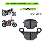 PASTILLAS FRENO 10302 KROSS PARA GS 125 / 200 WIND
